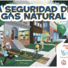 Natural Gas Safety Poster in Spanish